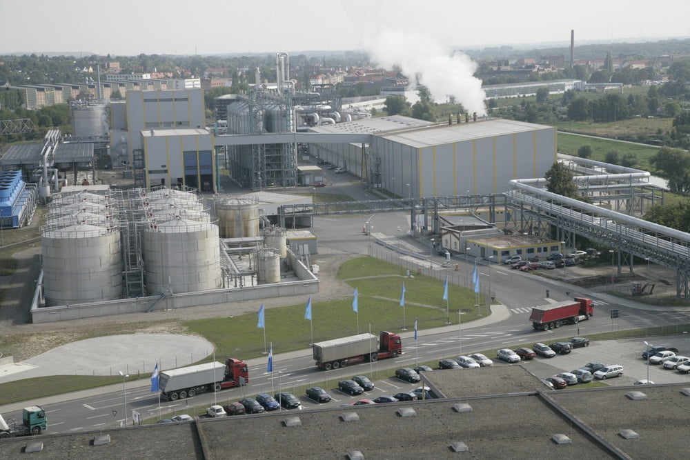 Südzucker Bioethanol Produktion am Standort Zeitz