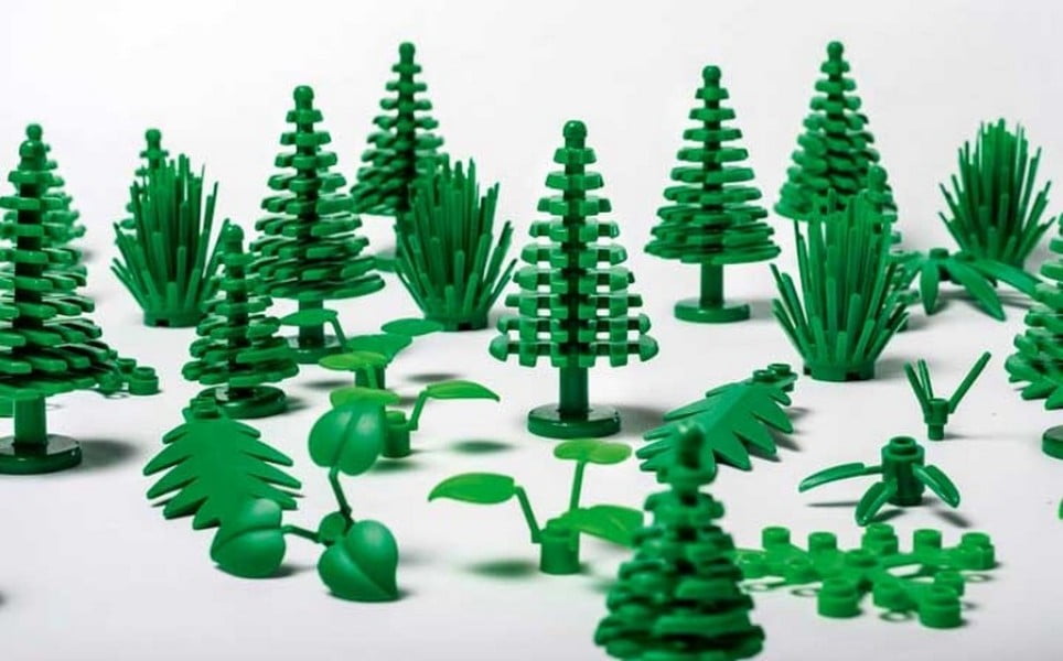 Lego-caña azucar La compañía danesa anunció que a finales de año sacará a la venta sus primeras piezas hechas de plástico de origen vegetal.