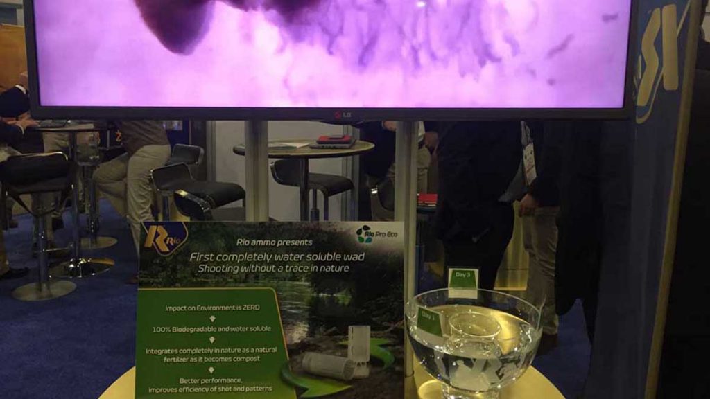 Lanzan al mercado cartuchos para tiro hidrosolubles y biodegradables