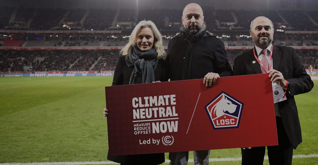 El club de fútbol Lille se compromete a alcanzar la neutralidad de carbono