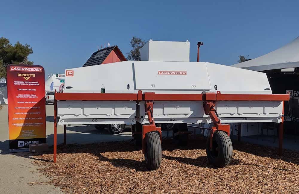 World Ag Expo furor por el robot que combate malezas con rayos láser