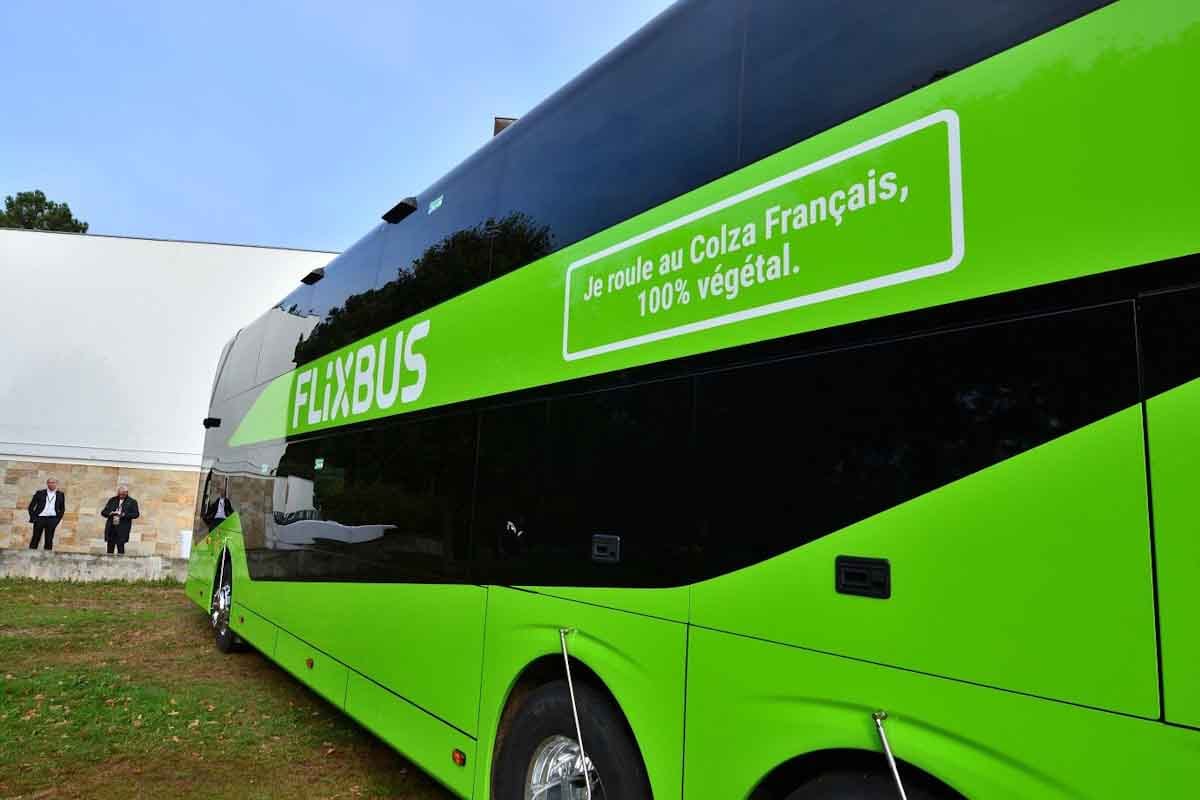 FlixBus presentó la línea de autobús más larga de Europa que funciona con biodiesel