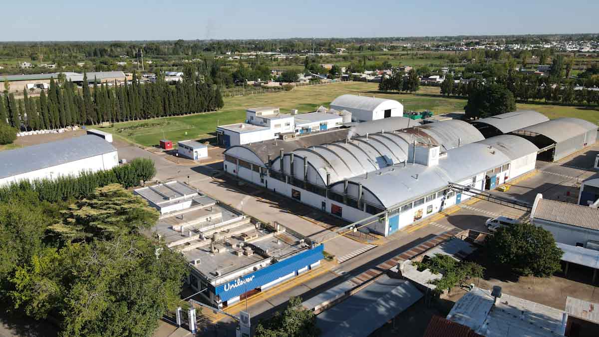 Knorr mostró en Mendoza como se cultivan y deshidratan sus vegetales - planta Mendoza