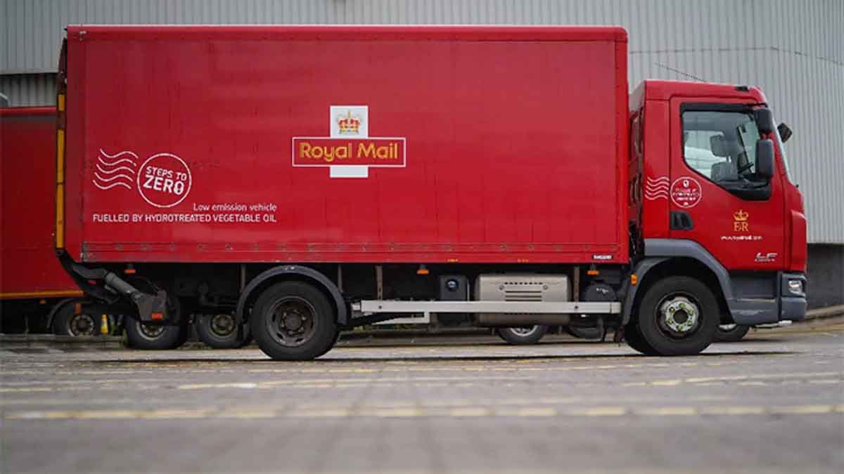 Royal Mail, el servicio postal del Reino Unido migra sus camiones pesados a biocombustibles Royal Mail, el servicio postal del Reino Unido migra sus camiones pesados a biocombustibles