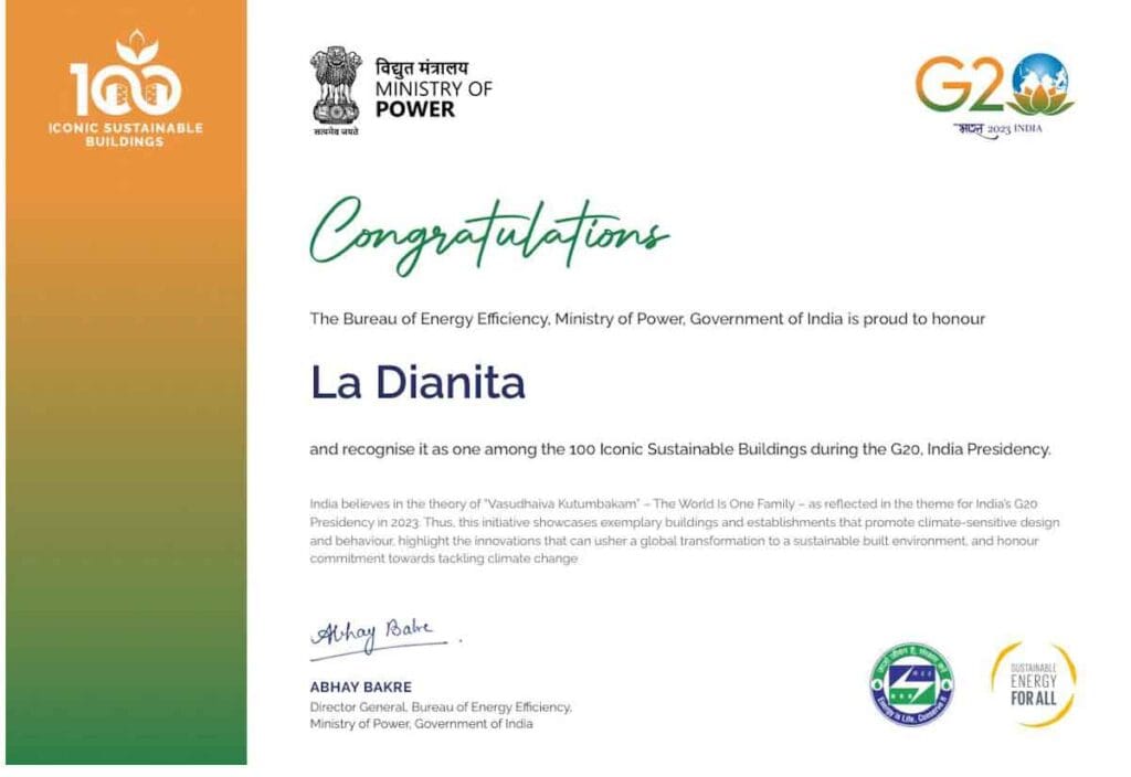 Un edificio de Mar del Plata recibió el reconocimiento del G20 por su sostenibilidad-certificado