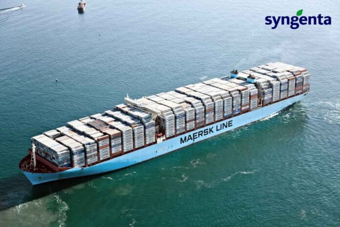Syngenta y Maersk se unen para reducir las emisiones de gases de efecto invernadero en la logística marítima