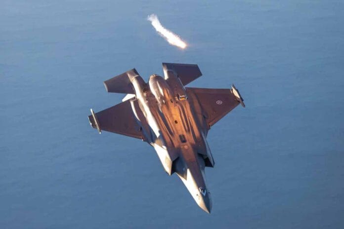 Noruega apuesta por el biocombustible: sus F-35 volarán con energía verde