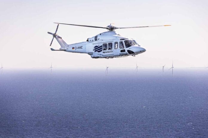 Vestas utiliza combustible de aviación sostenible en la construcción de un parque eólico en el Mar Báltico