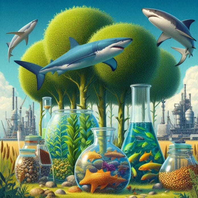 Los álamos, los tiburones y los biocombustibles la intersección de la biotecnología para un futuro más limpio Los álamos, los tiburones y los biocombustibles: la intersección de la biotecnología para un futuro más limpio