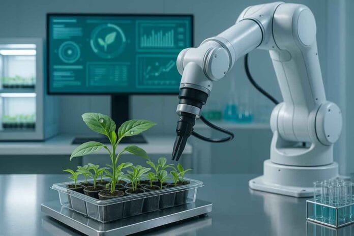 Robots aceleran la bioingeniería de plantas