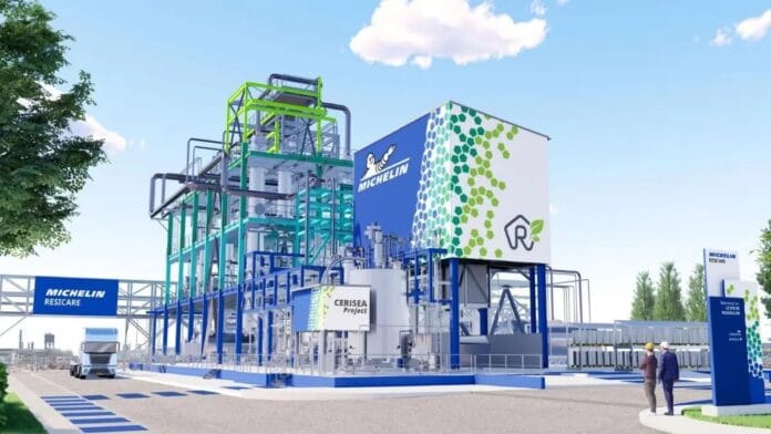 Michelin construirá una planta industrial para transfor residuos agrícolas en insumos clave para plásticos y agroquímicos Imagen de Planta industrial de producción de 5-HMF biobasado derivado de fructosa