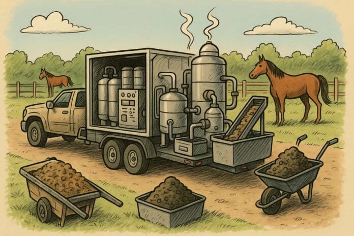 startup crea un trailer para convertir estiércol en energía y bioproductos Bioreactor móvil para energía convierte estiércol en electricidad en Florida
