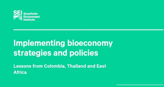 Los desafíos ocultos de la bioeconomía Desafíos de la bioeconomía en el Sur Global analizados por el SEI