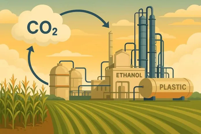 una planta en Nebraska desafía la lógica industrial con polipropileno biogénico Fábrica de polipropileno 100% biogénico de Citroniq y ABB en Nebraska