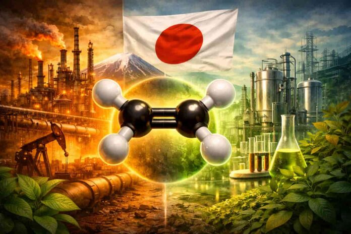 representación del Etileno: la molécula oculta que une a tres gigantes petroquímicos contra el carbono