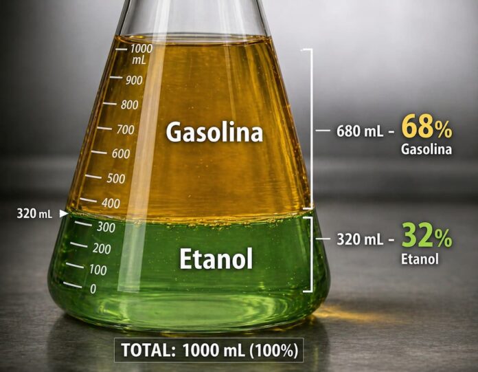 mezcla de etanol E32
