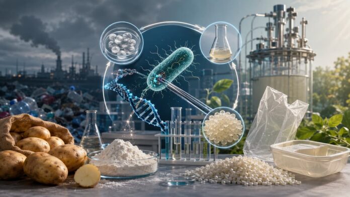 Biotecnología catalana para producir los plásticos del futuro bioplástico a partir de papa