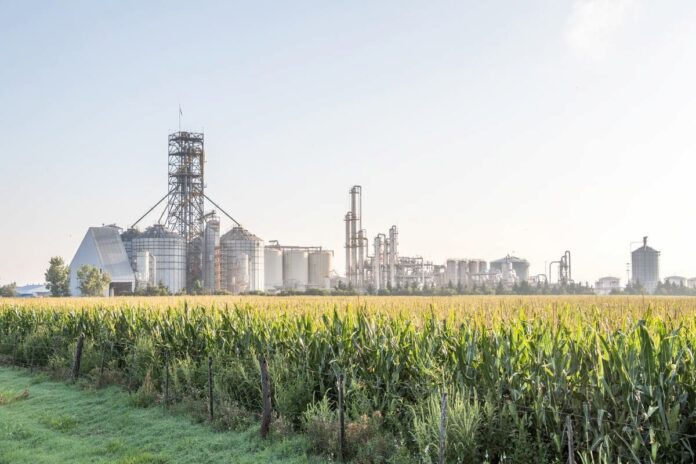 Planta de bioenergía en Córdoba, Argentina, parte del clúster de bioenergías de Córdoba seleccionado por la CEPAL