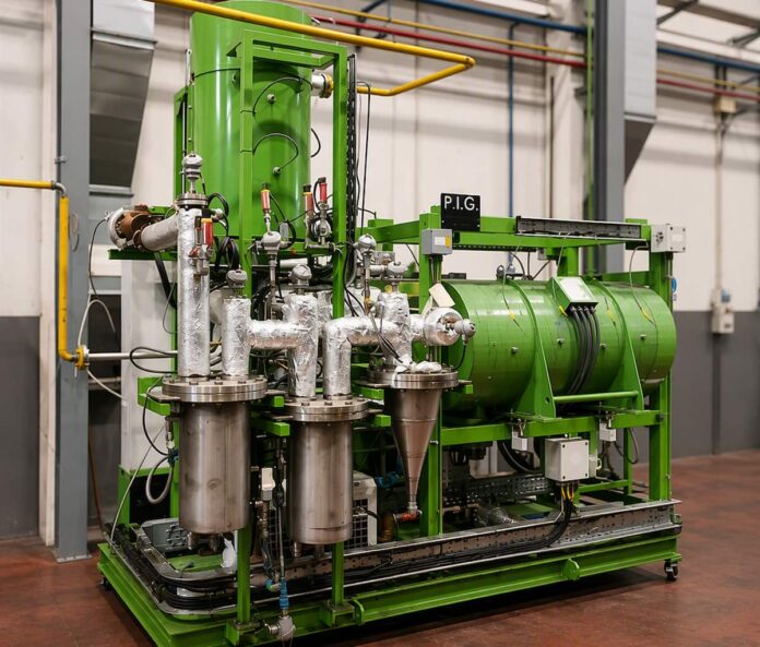 Planta piloto del proyecto W2BM de Naturgy y Greene en Elche para producir biometano a partir de residuos industriales