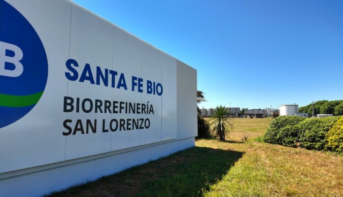Biorrefinería de SAF Santa Fe Bio sobre la Hidrovía en el cordón agroindustrial del Gran Rosario, Santa Fe