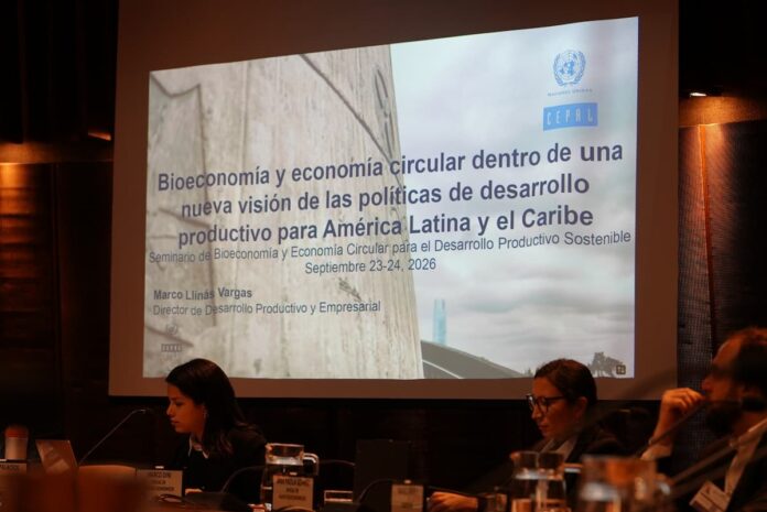 Seminario de CEPAL sobre bioeconomía y economía circular en América Latina con representantes de clústeres productivos