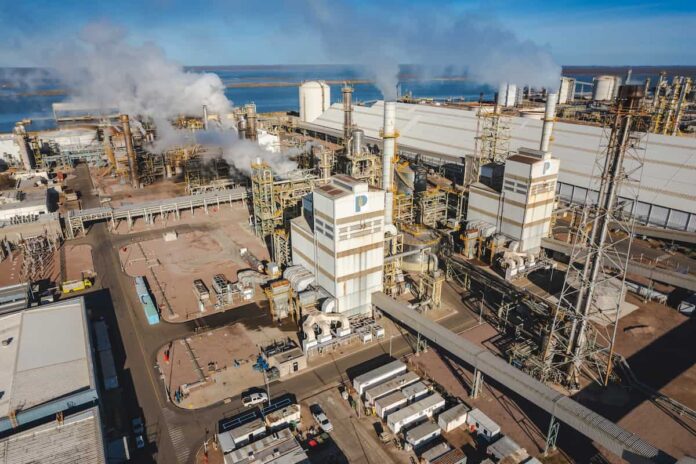 Profertil - Planta Bahía Blanca omplejo industrial de Profertil en Ingeniero White, Bahía Blanca