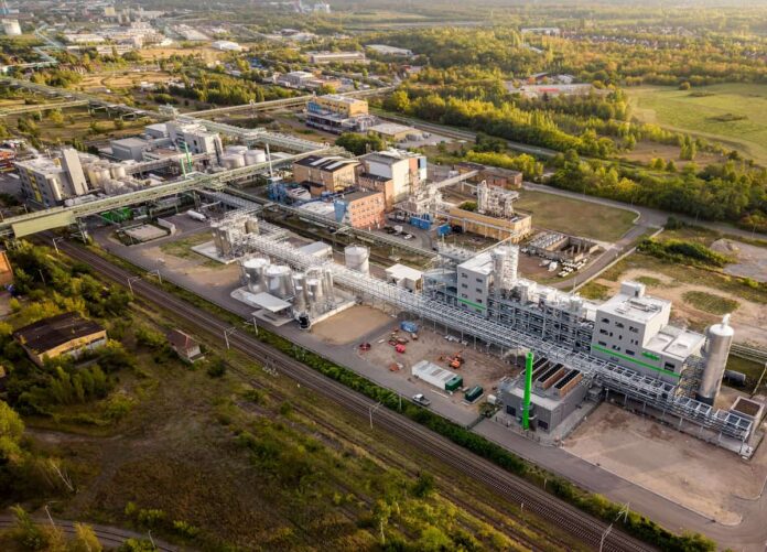 Planta de químicos biobasados de Verbio en Bitterfeld, Alemania